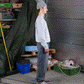 flag sweater grey